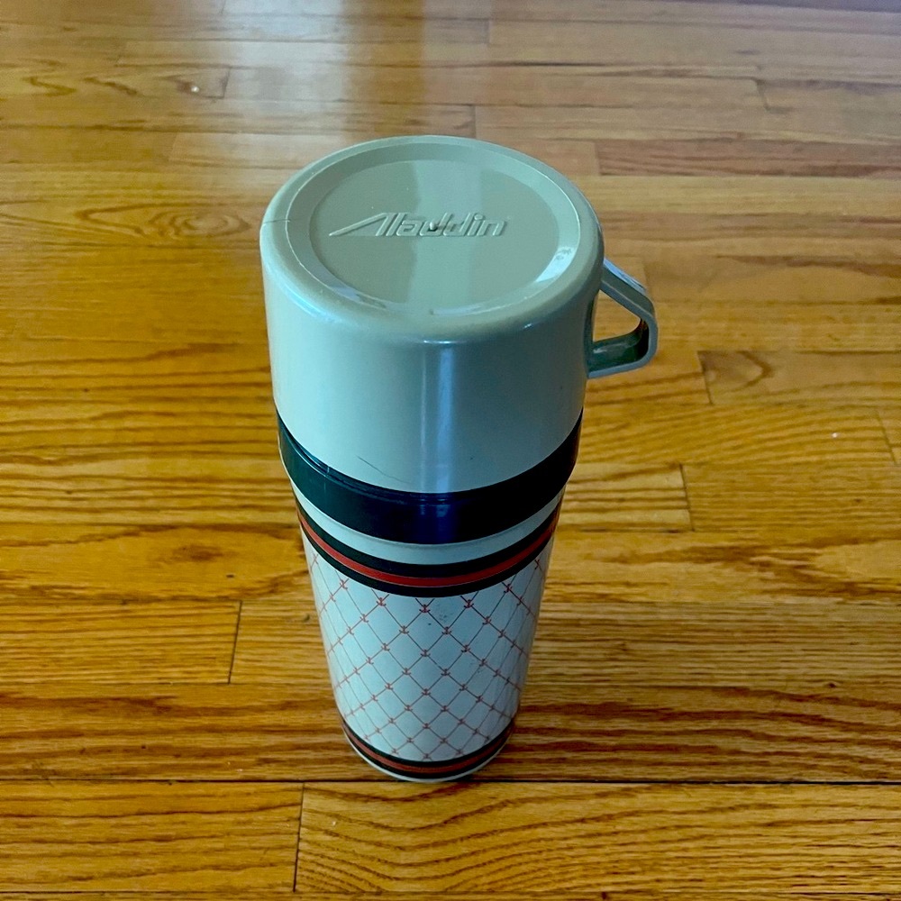 🏕️ALADDIN🏕️ 1 Liter No. 860 Insulated Thermos I 1970’s Vintage l Made in USA